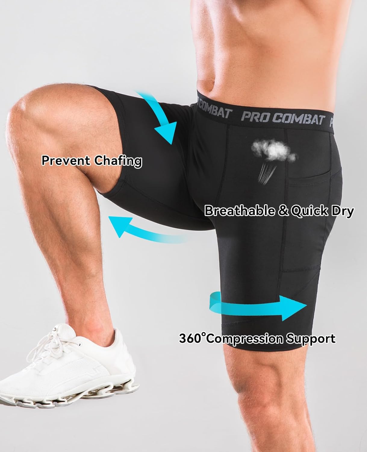 Thumbnail 2 de Niksa Compression Shorts Men