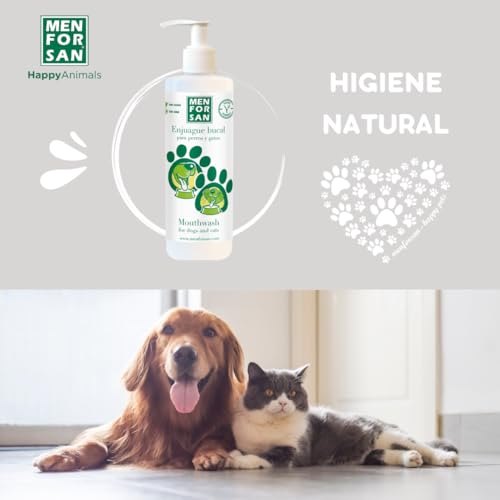 Detalle de MENFORSAN Antisarro enjuague bucal para perros y gatos 500 ml