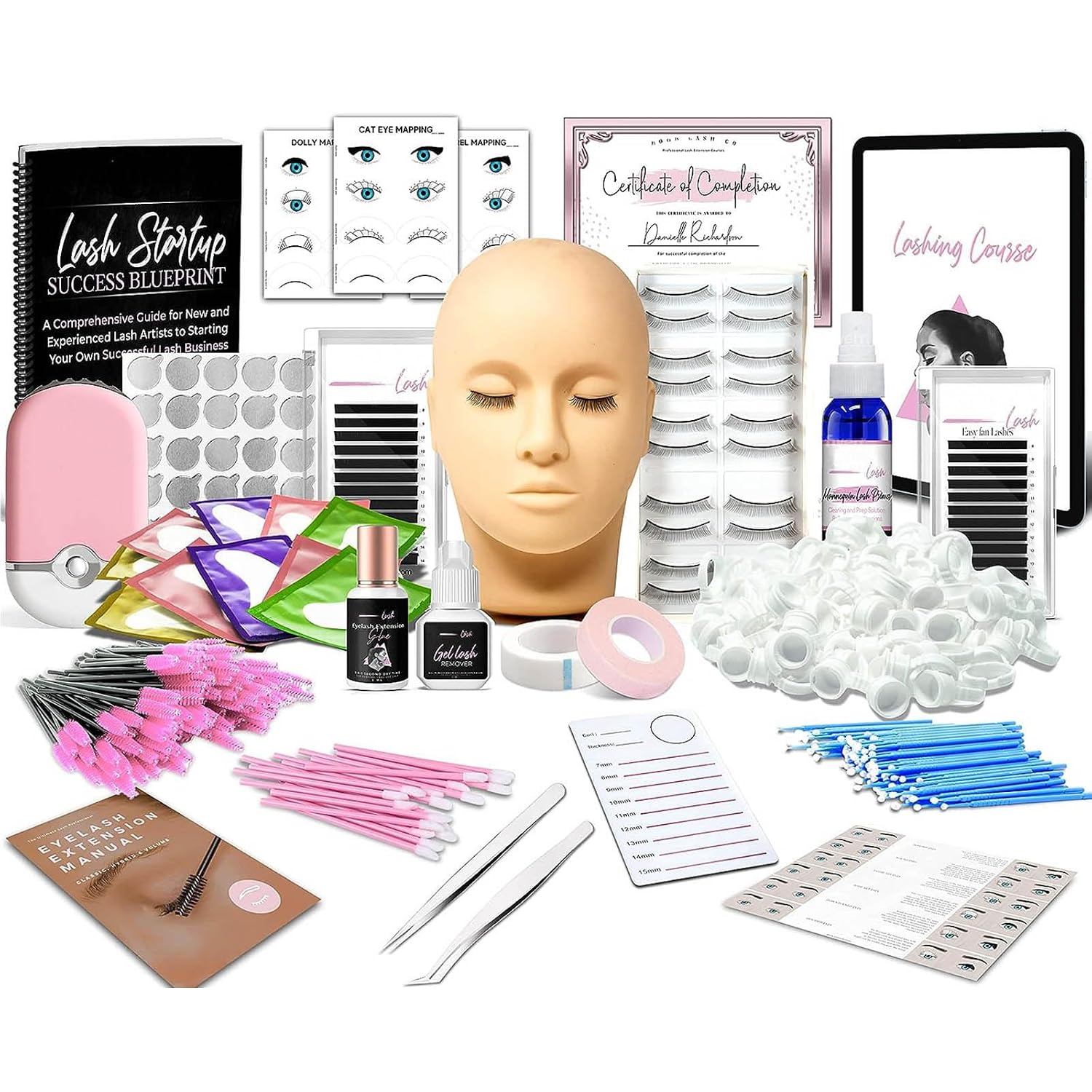 Detalle de TwoWin Upgrade All-in-One Wimpernverlängerung Set 🎀