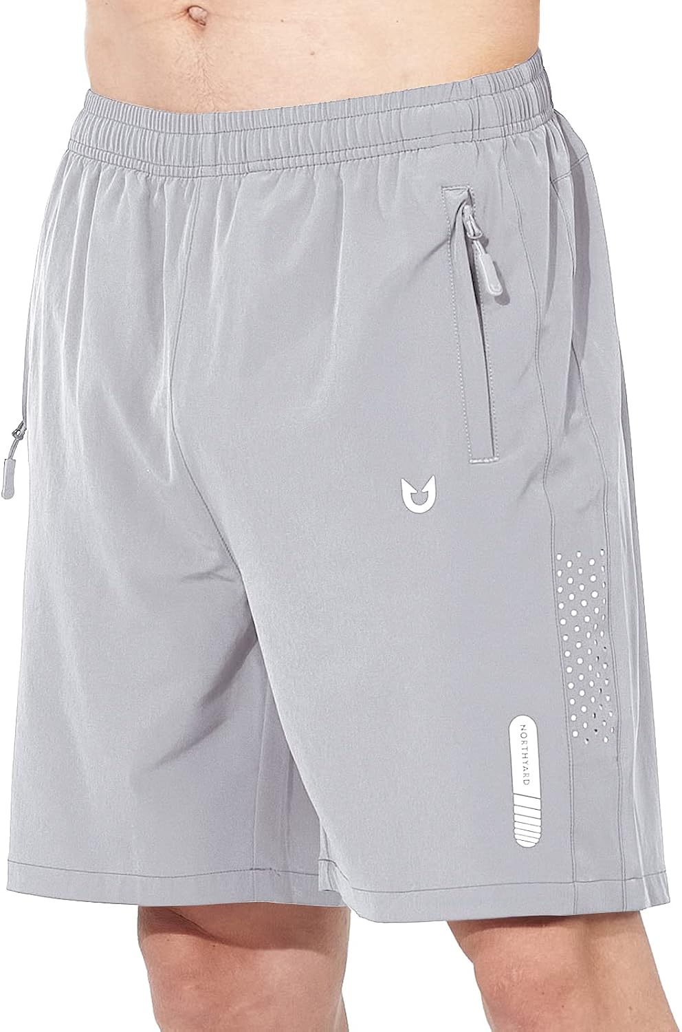 Detalle de NORTHYARD Men's Athletic Shorts in Polyester Blend