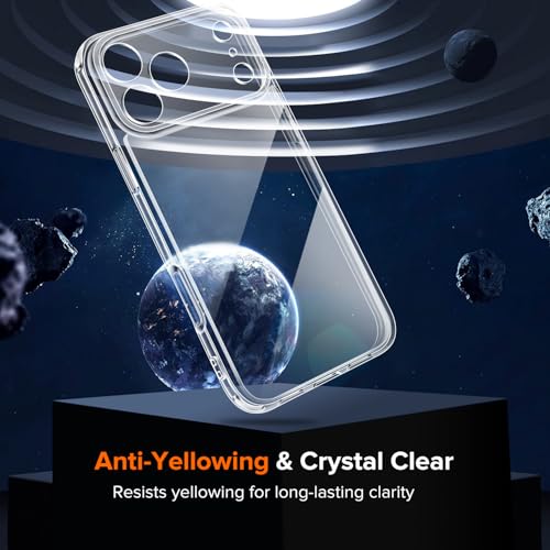 Thumbnail 4 de ivoler Clear Case for iPhone 18 Pro: Full Camera Protection with 2 Screen Protectors