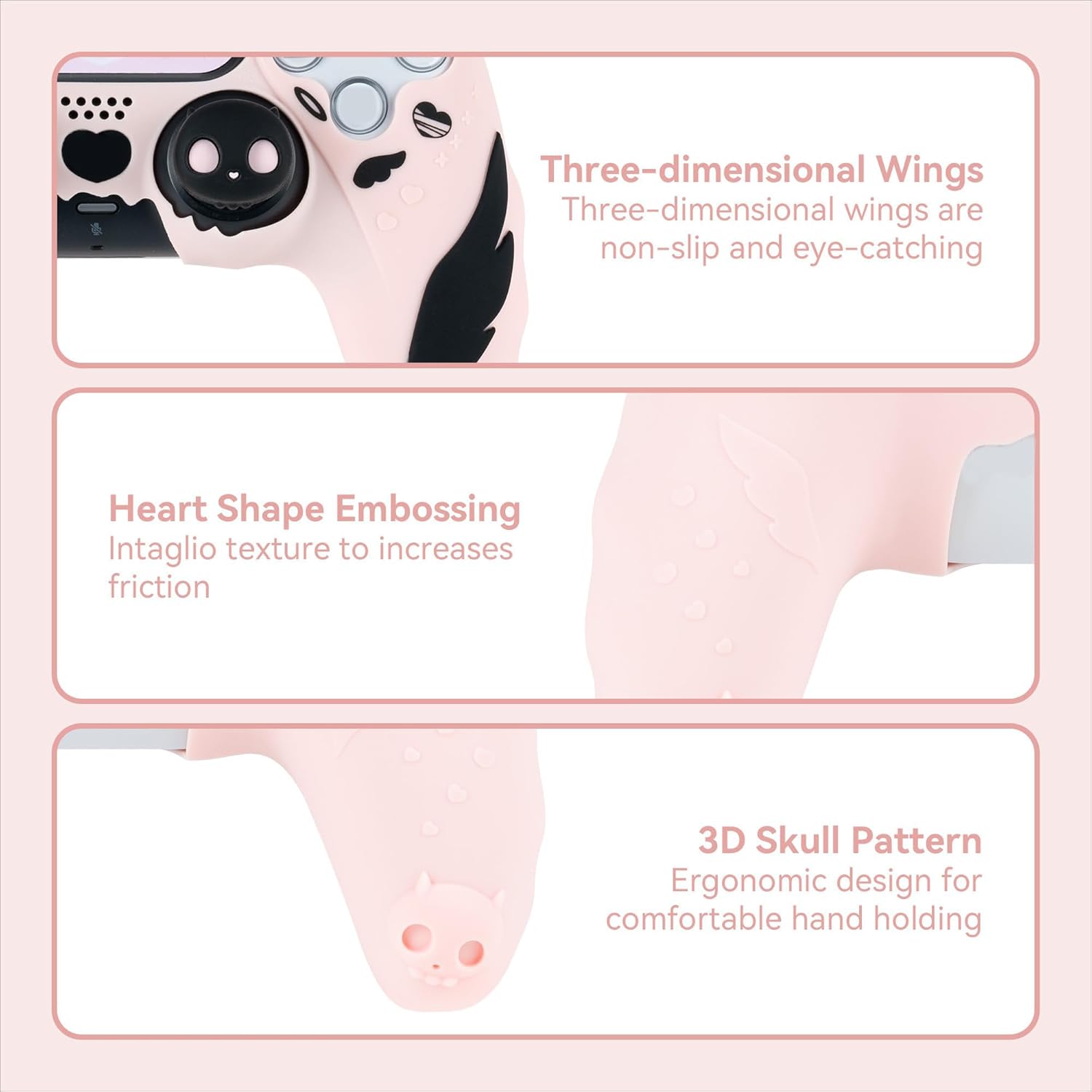 Thumbnail 3 de GeekShare PS5 Controller Skin Set Silicone
