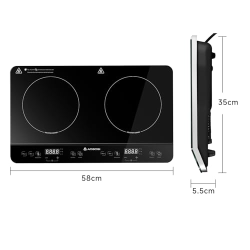 Thumbnail 6 de AAOBOSI Double Induction Hob with Independent Dual Zones (2800W)