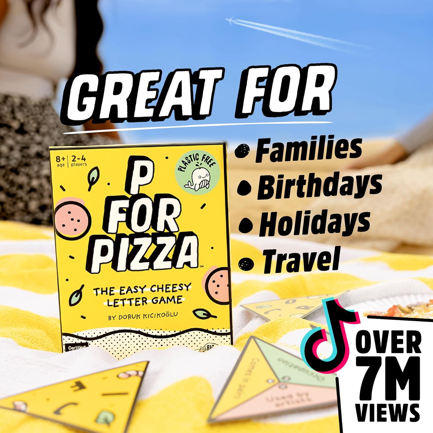 Detalle 2 de Big Potato P for Pizza: Family Card Game