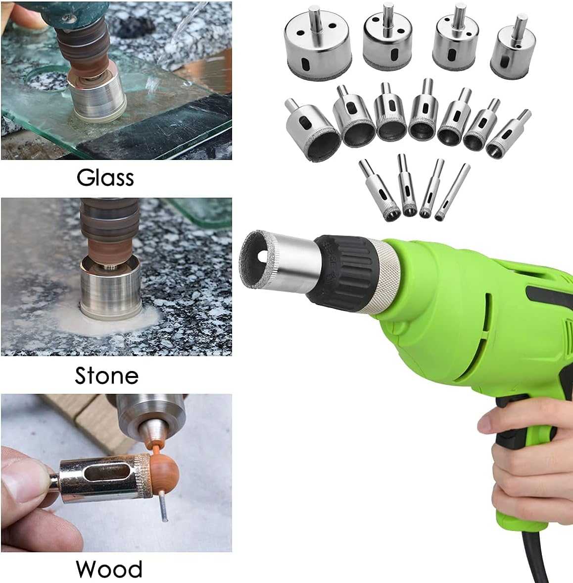 Thumbnail 5 de Flintronic Set di Punte Diamantate 15 pezzi đź›