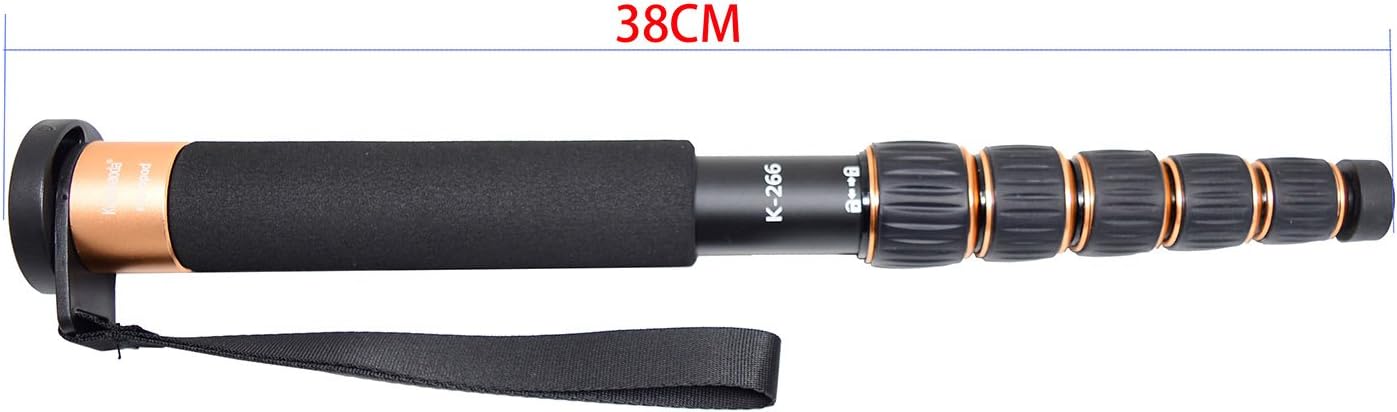 Thumbnail 2 de Koolehaoda 6 Sections Monopod: Portable Aluminium Monopod with 156 cm Reach
