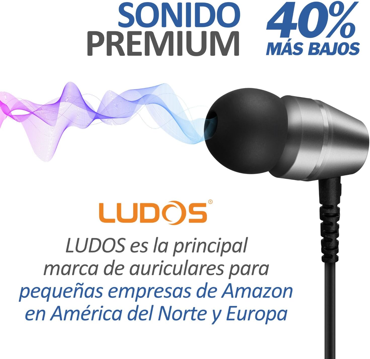 Thumbnail 5 de Ludos OMNITONE Auriculares In Ear con Cable
