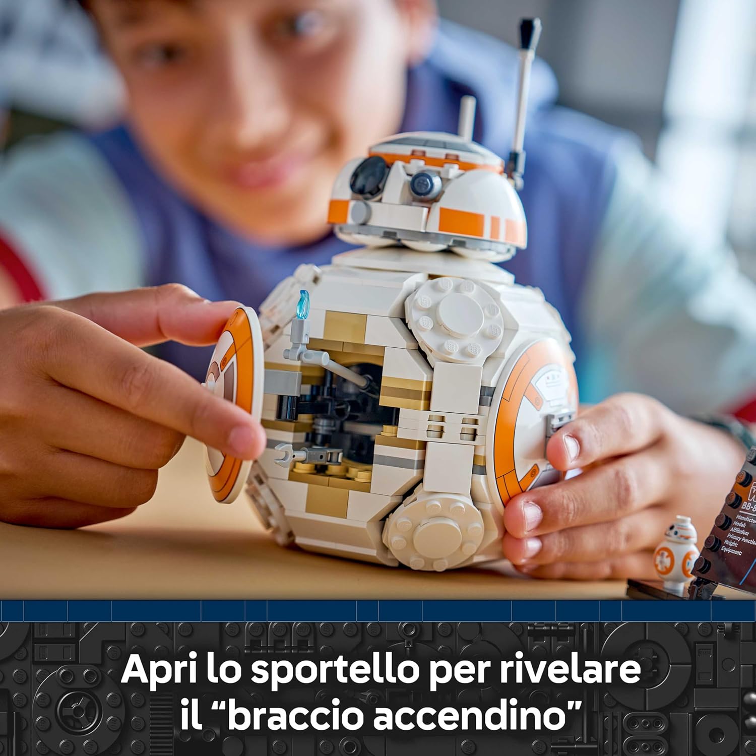 Thumbnail 3 de LEGO Star Wars 75452 BB-8 Droide Astromeccanico – Kit di Modellismo da Collezione
