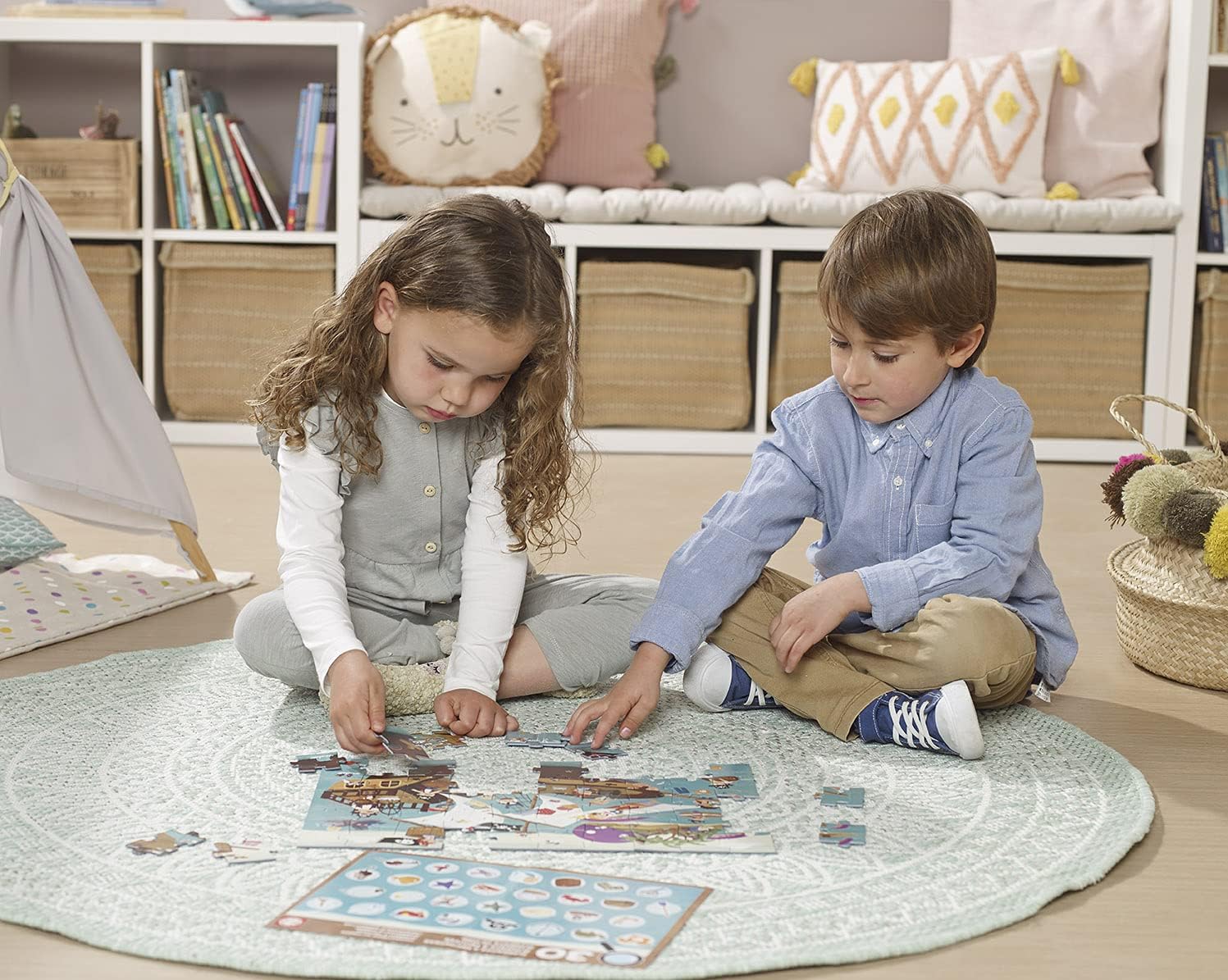 Thumbnail 6 de Educa Detectives’ Puzzles Bateau Pirate – Puzzle enfant 50 pièces dès 4 ans (18896)