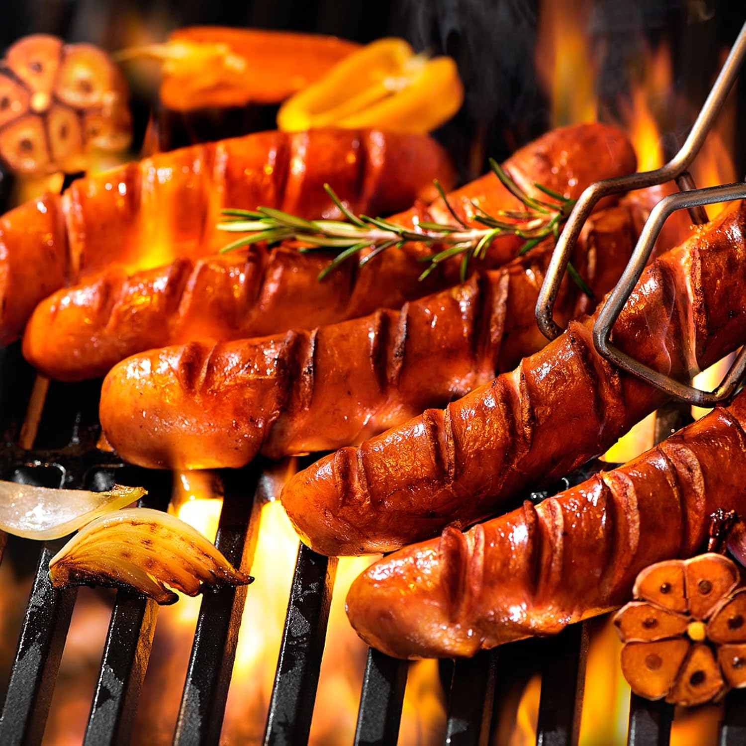 Thumbnail 5 de UISEBRT Grill Parrilla Hierro Fundido 60x40 cm