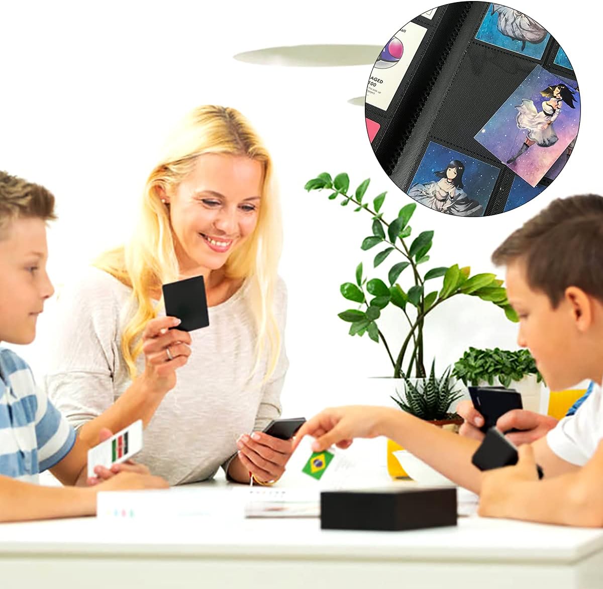 Detalle 1 de Album Porta Carte Collezionabili con 9 tasche per pagina – 360 carte, protezione e stile