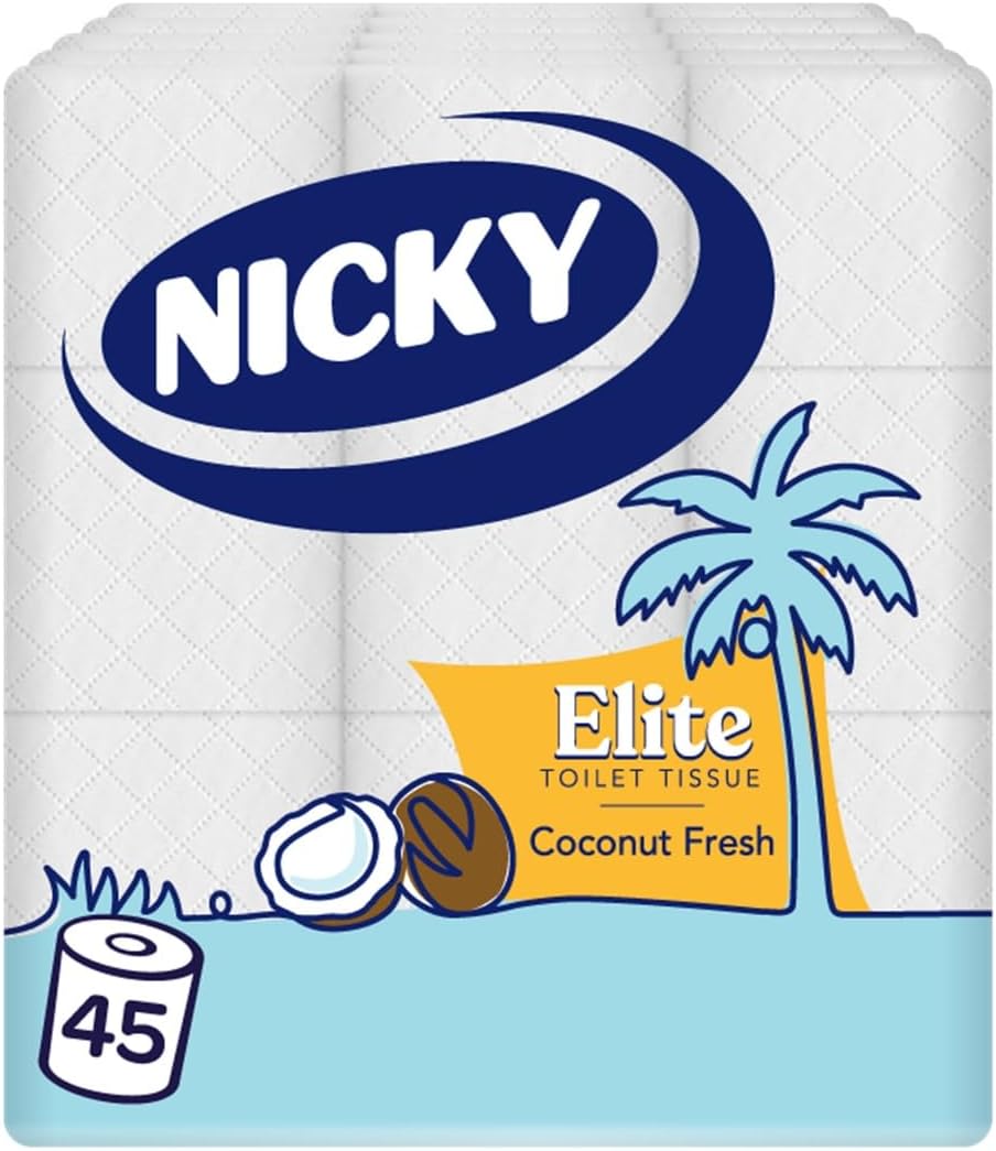 Thumbnail 6 de Nicky Elite 24 Rolls of Toilet Tissue, 3-Ply