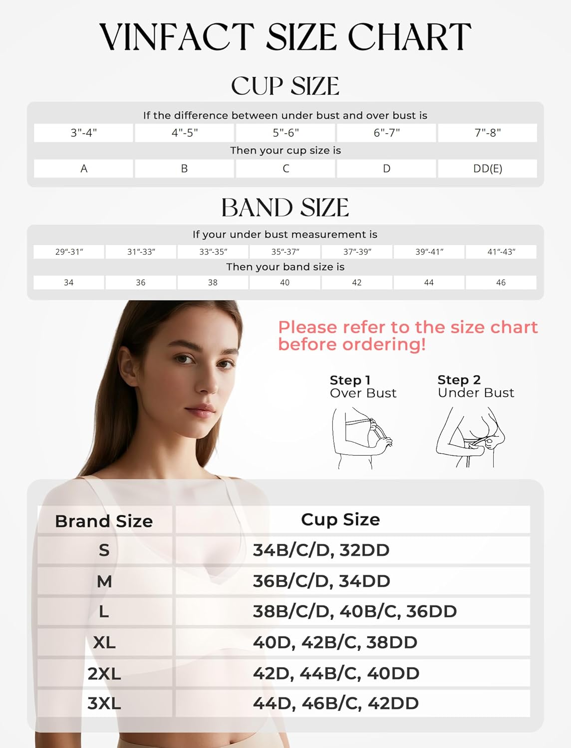 Thumbnail 5 de Vinfact Women's V Lace Seamless Bra