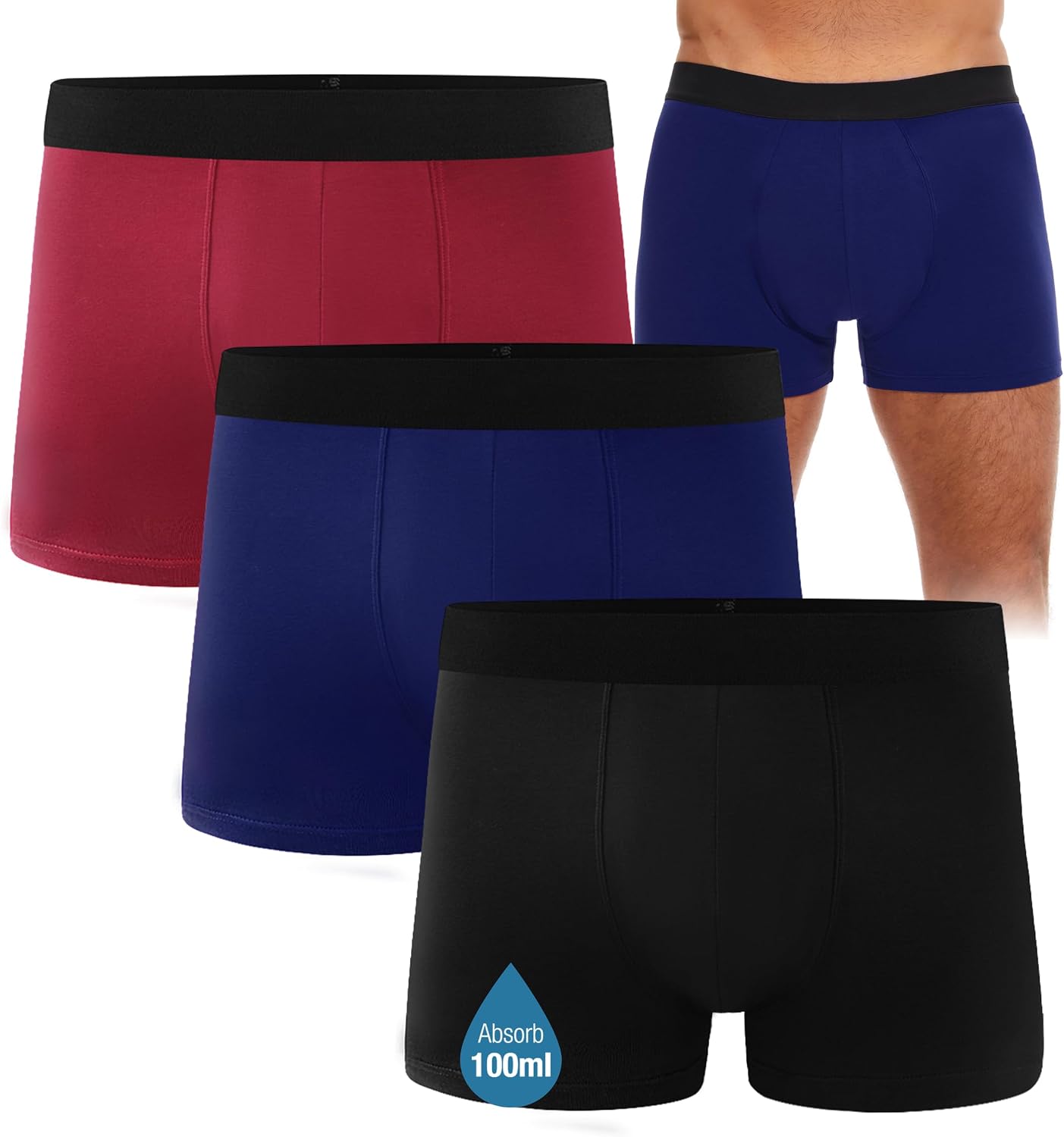 Detalle de 3er Pack Inkontinenz Pants 100 ml M