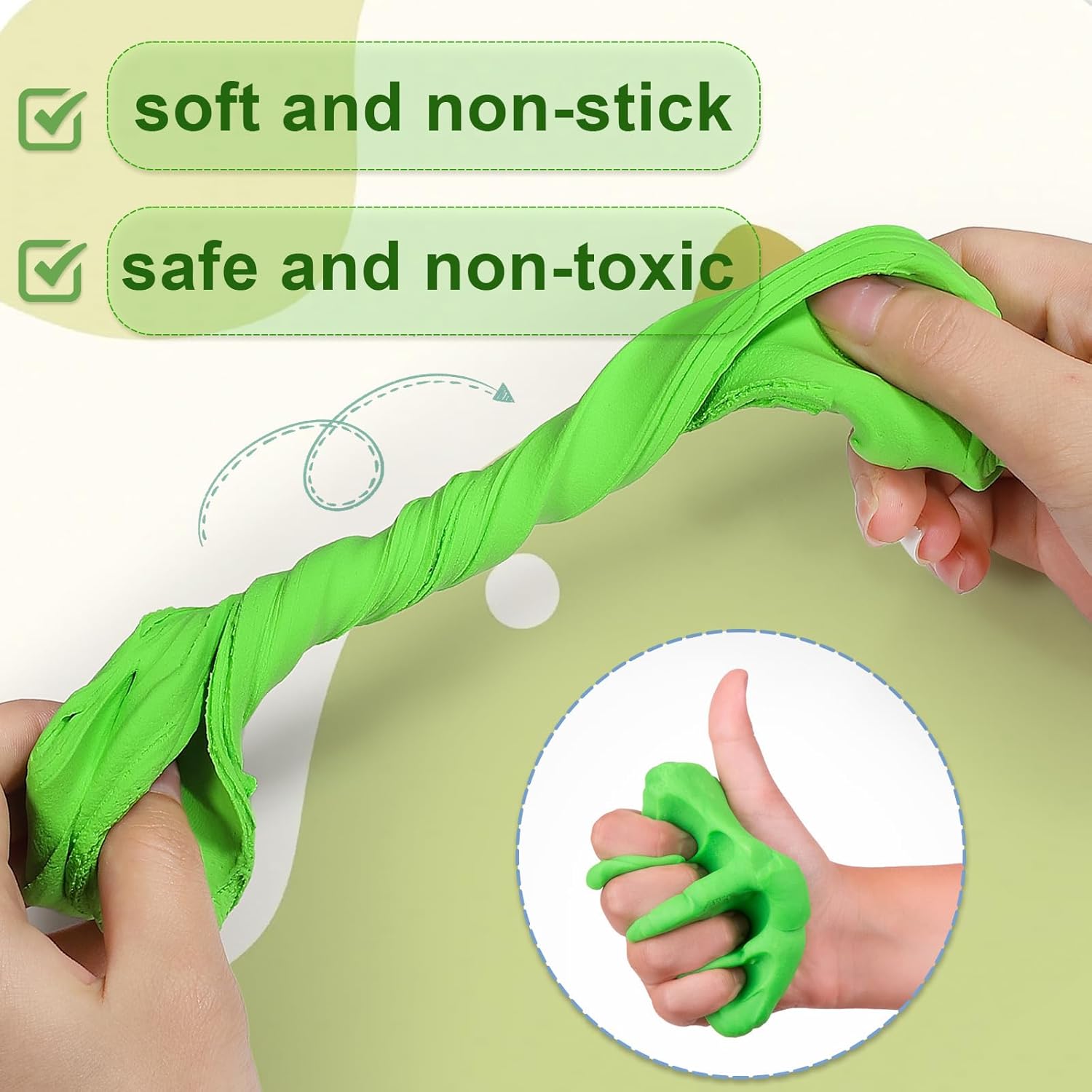 Thumbnail 1 de Ixiaoyoo Air Dry Clay Kit 92-colour set for kids 🎨