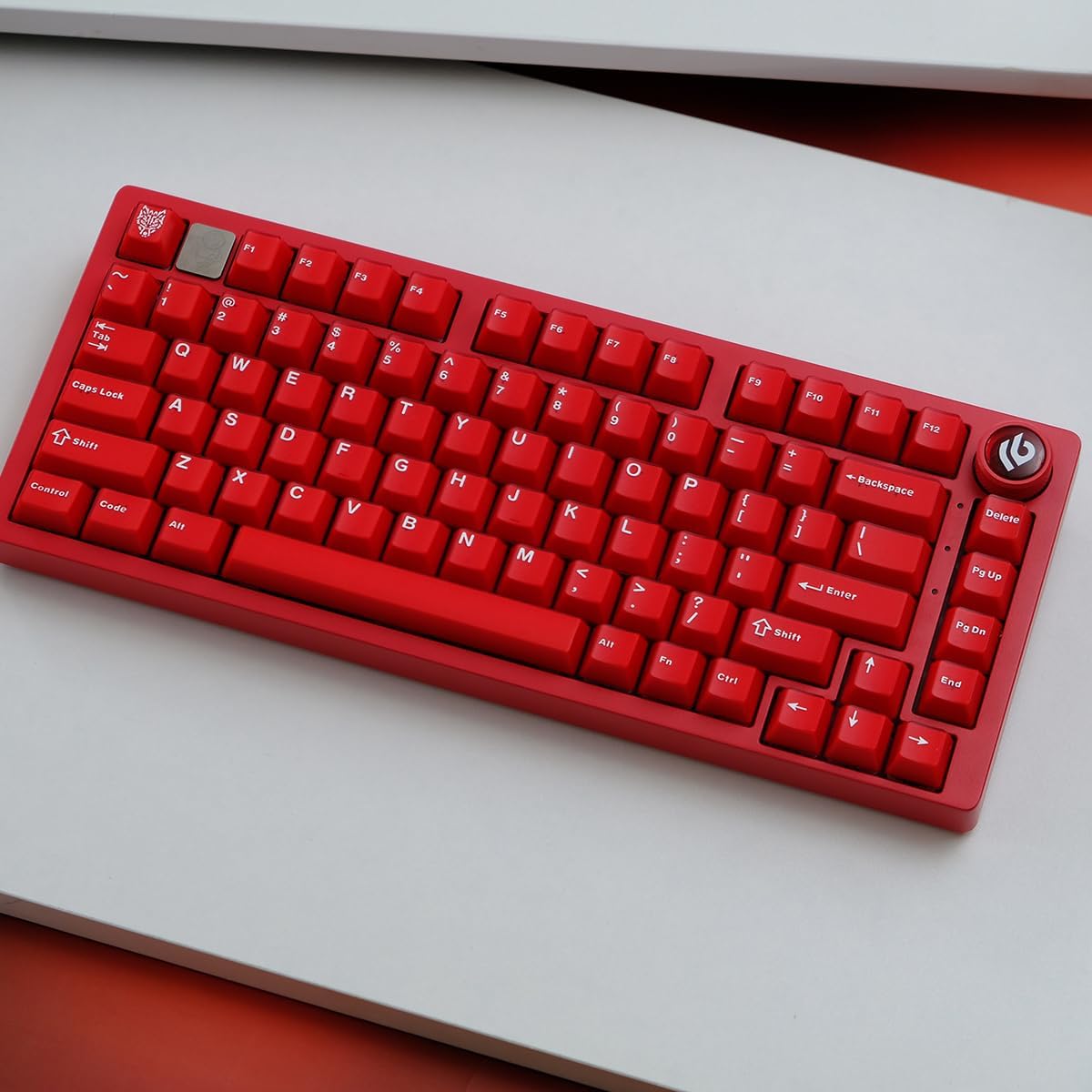 Thumbnail 5 de Sumgsn 114 transluzente rote Tastenkappen (Double-Stop/Doubleshot) im Cherry-Profil – Set für 60/65/75% mechanische Tastaturen