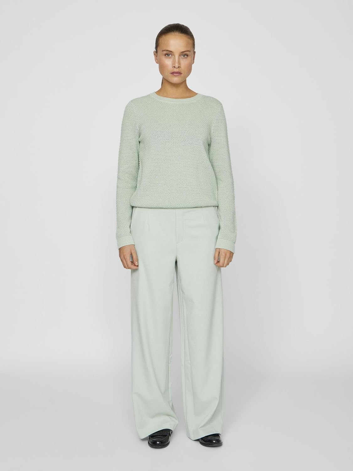 Detalle de Vila Vivarone Hw Wide Pant High Waist Hose