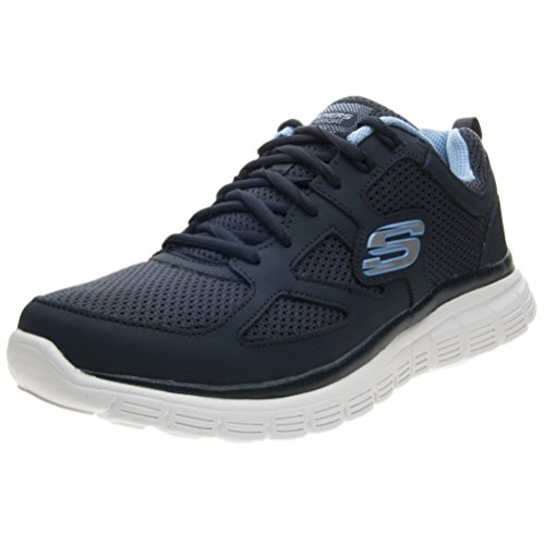 Detalle de Skechers Burns- Agoura Herren Turnschuhe – Navy, 44 EU