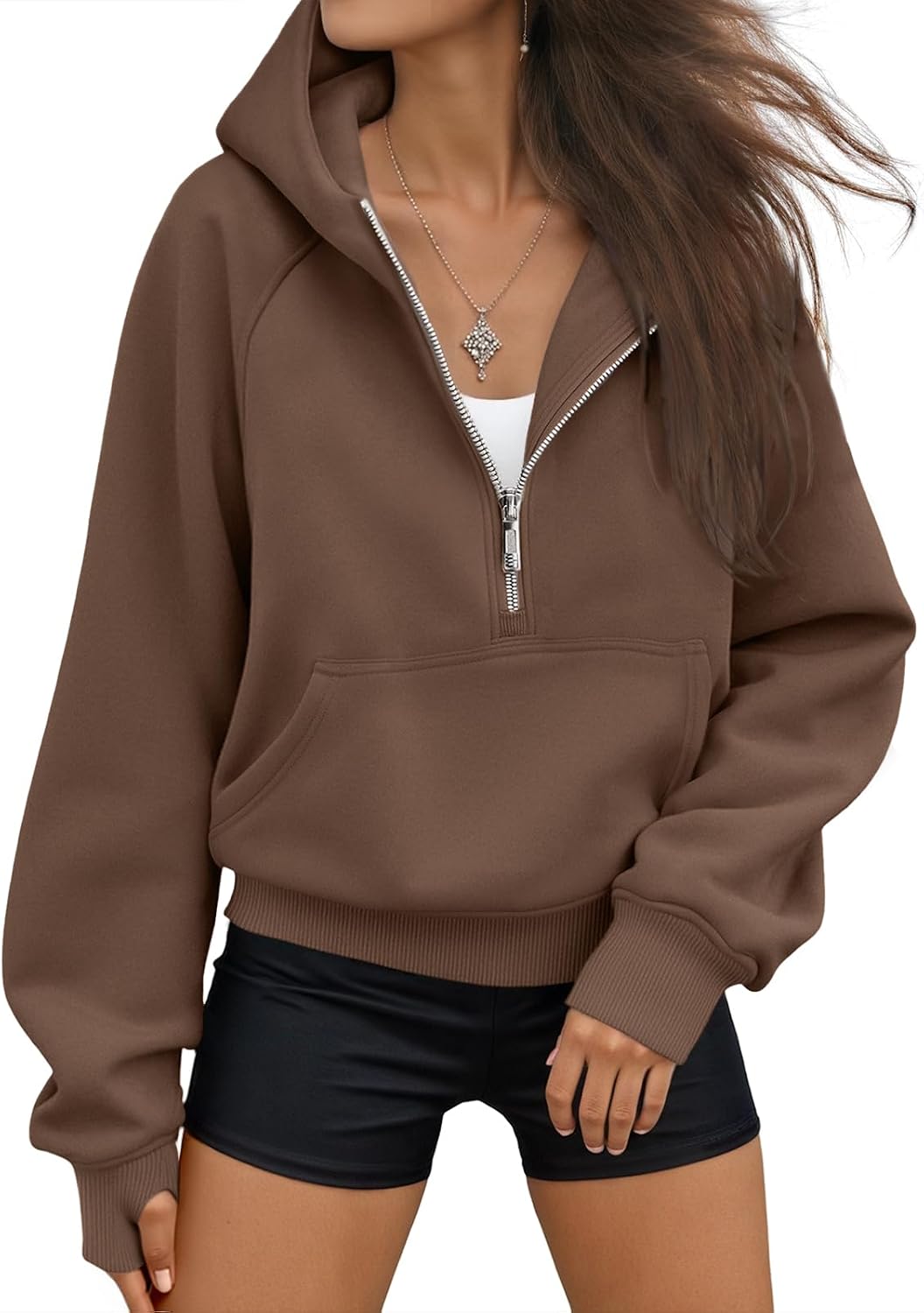Thumbnail 5 de AUTOMET Half Zip Hoodie 50% Cotton