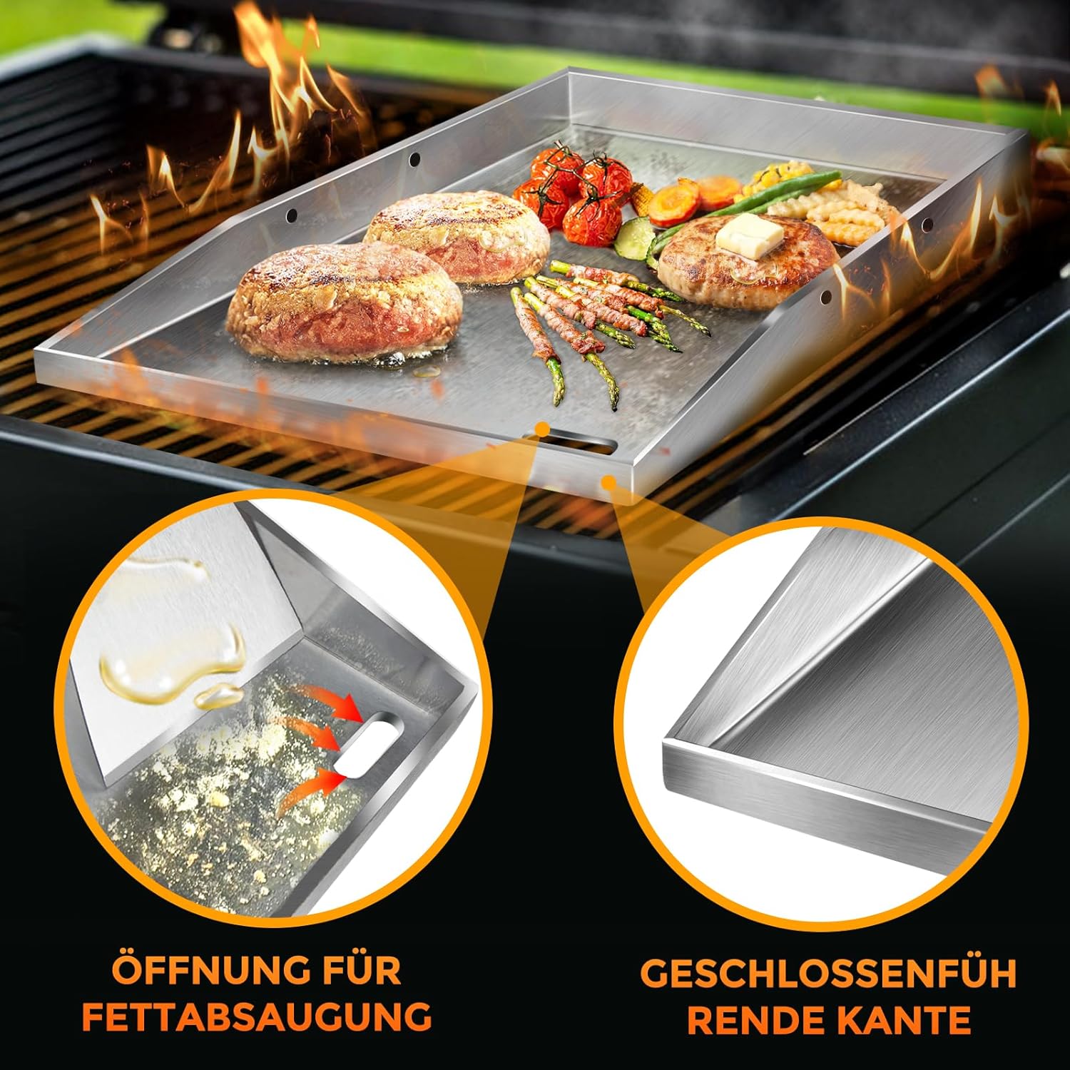 Thumbnail 4 de Grillplatte Plancha 40 x 30 cm