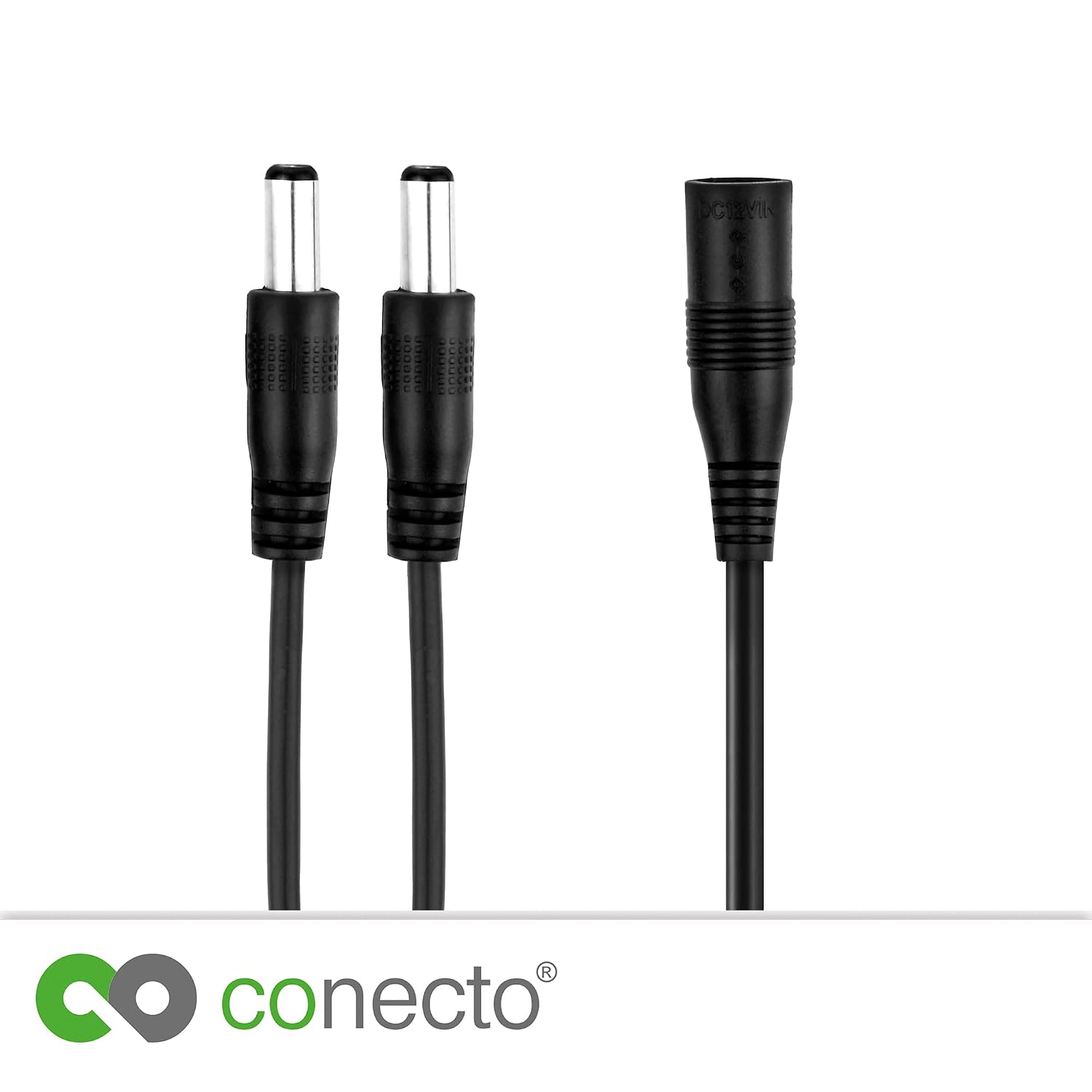 Detalle de conecto CC20063-V2 Y-fördelare för DC, 5,5 x 2,1 mm, 40 cm