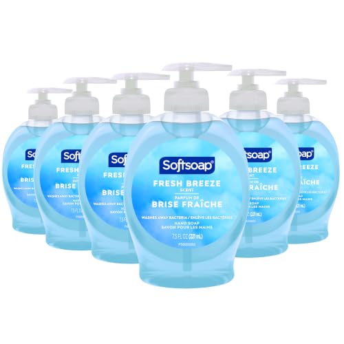 Detalle de Softsoap Fresh Breeze Liquid Hand Soap — 7.5 Fl Oz (Pack of 6)