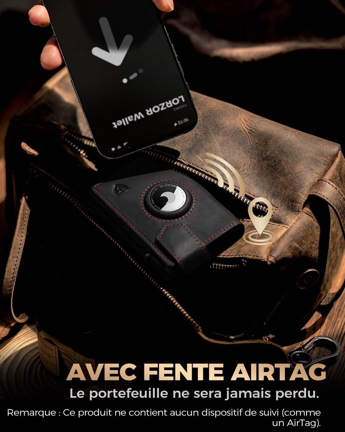 Thumbnail 5 de LORZOR Porte Carte Homme XXL 10 cartes 👝