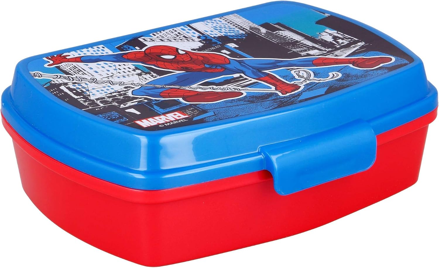 Detalle de Stor Sandwich Box Plastica Bambini Marvel Spider-Man