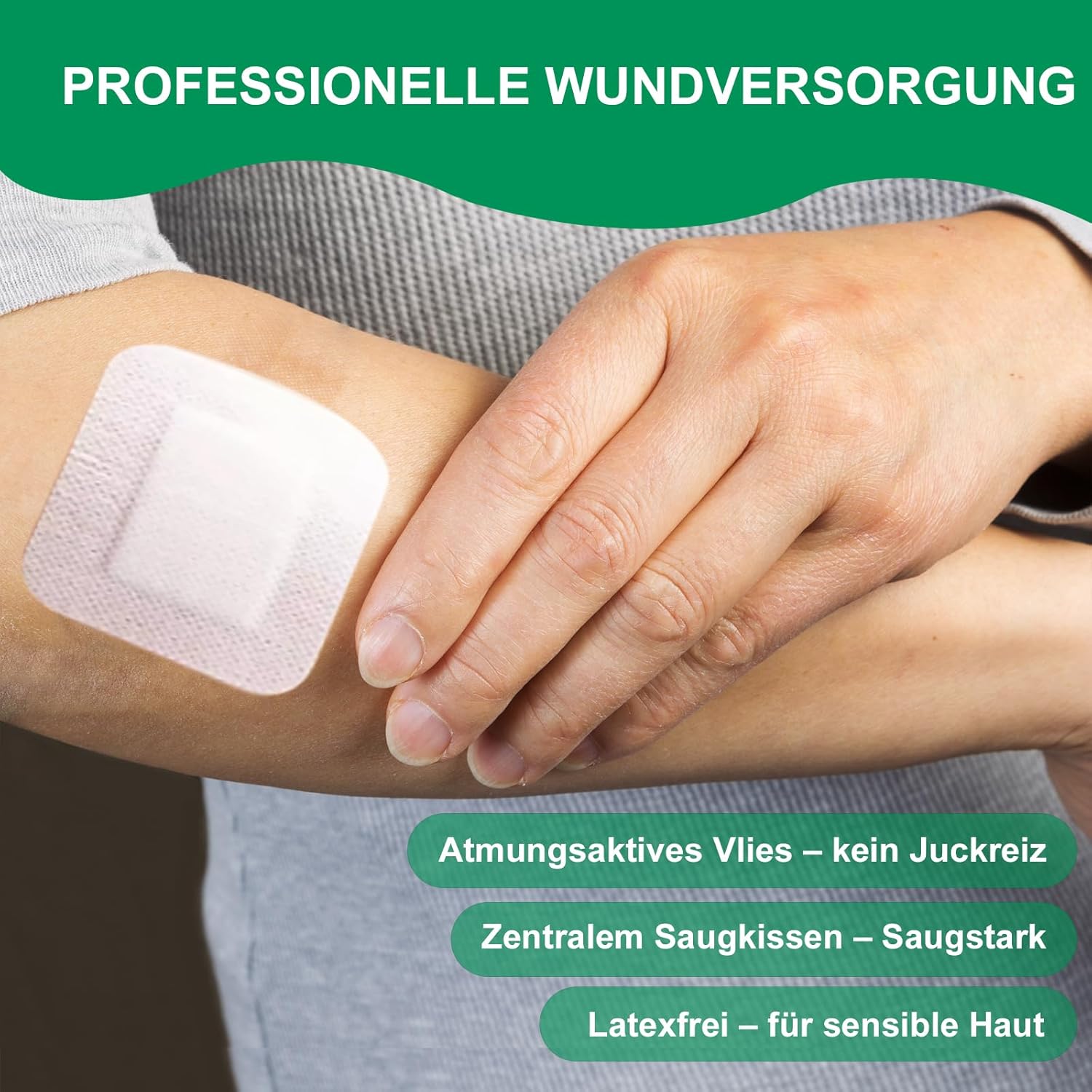 Thumbnail 4 de Wundpflaster Steril 8x10cm 50 Stück