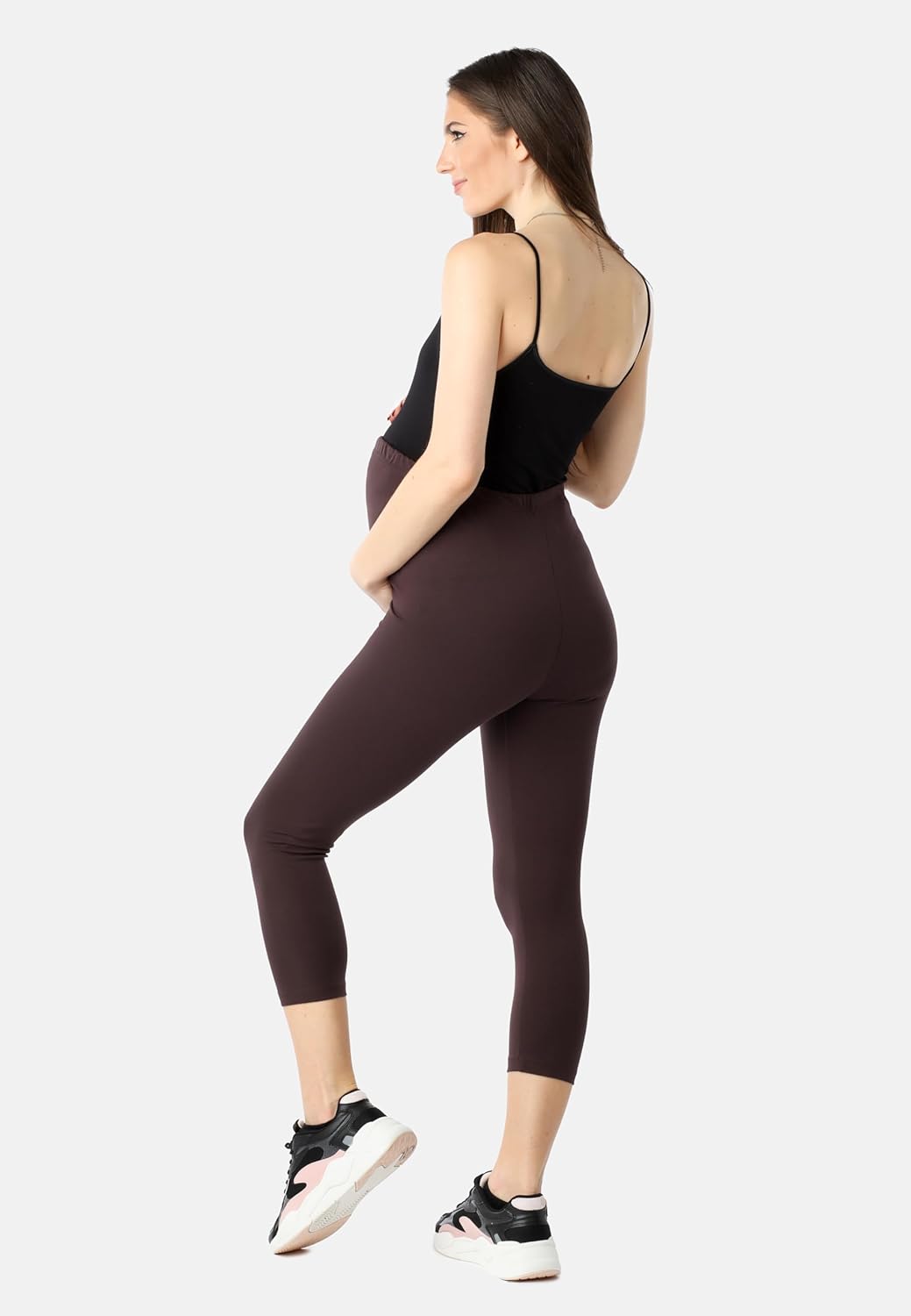 Thumbnail 3 de Be Mammy Leggings Premaman 3/4 in Bio-Cotone BE20-284