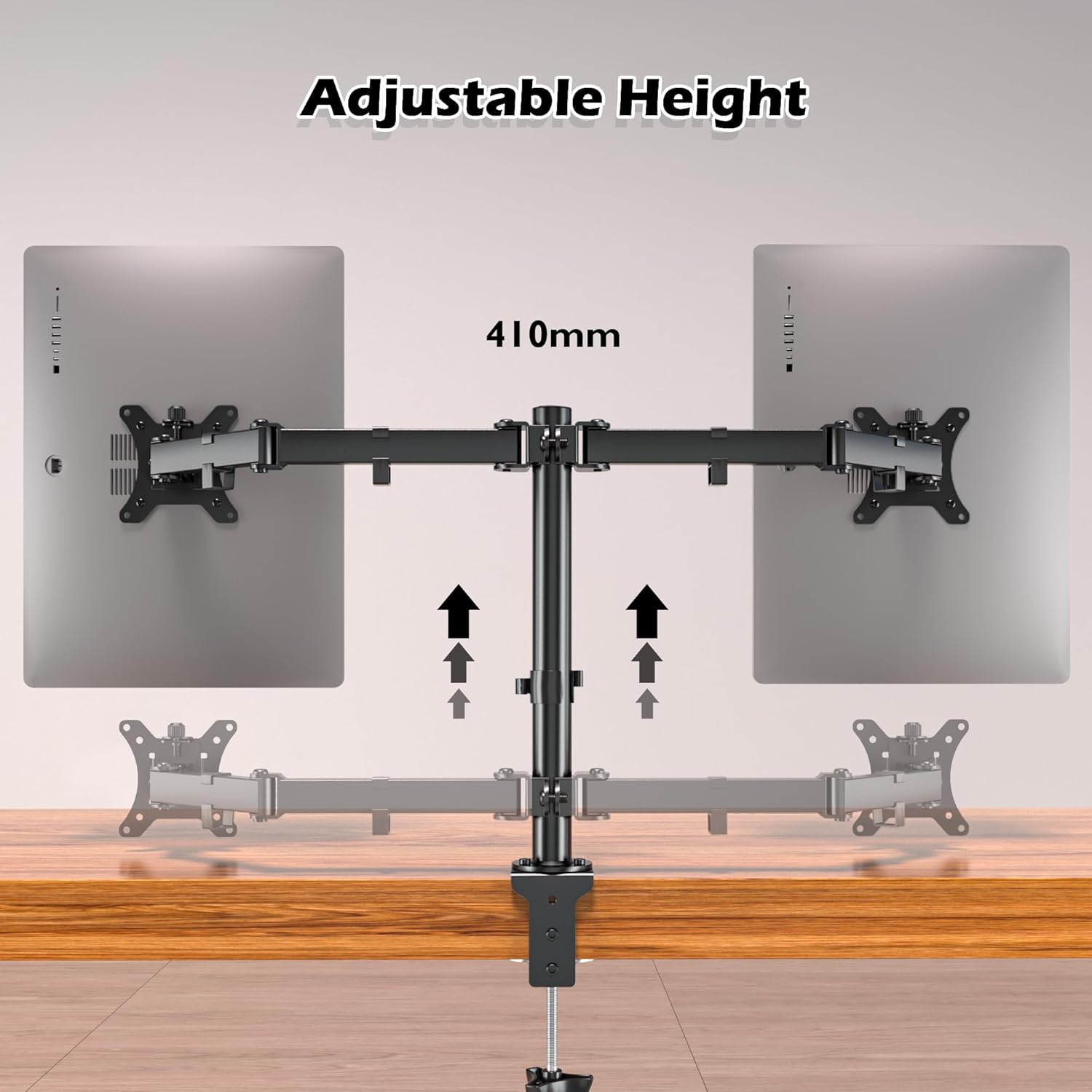 Thumbnail 4 de BONTEC support écran double 2 moniteurs ⚙️