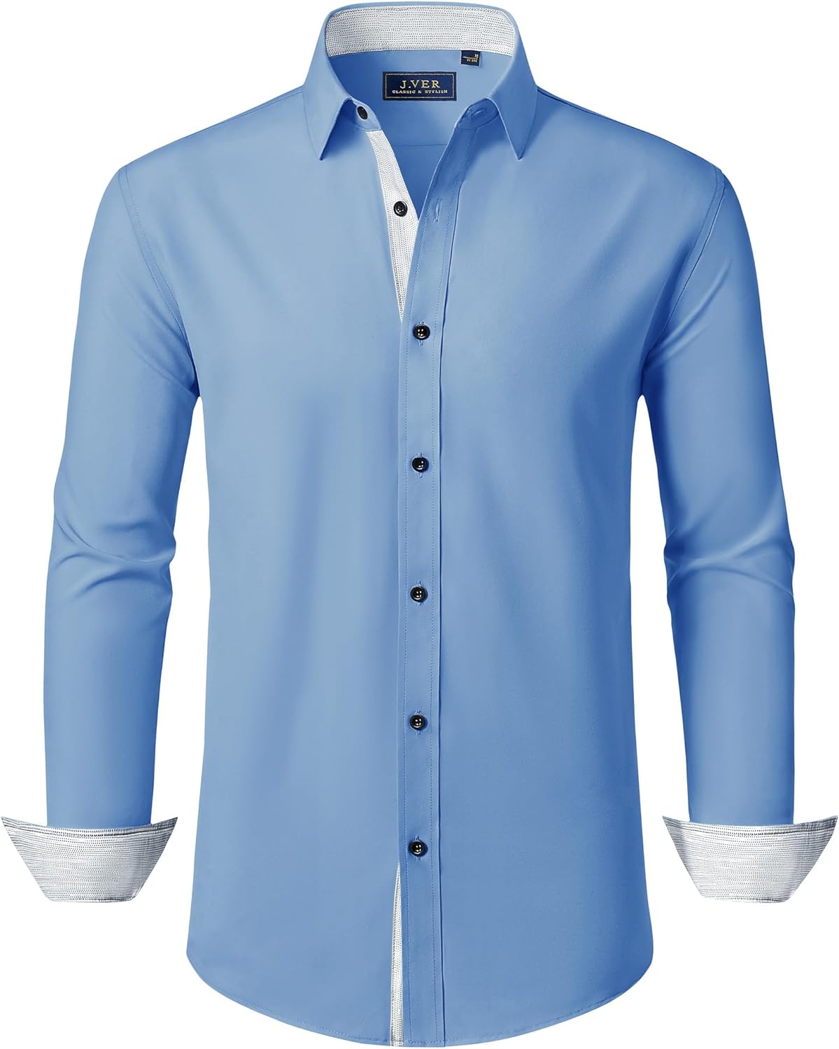 Thumbnail 5 de J.VER Hemd Herren Langarm Regular Fit Tencel