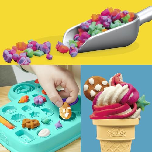 Thumbnail 5 de Hasbro Play-Doh Heladería multicolor — 5 botes de plastilina