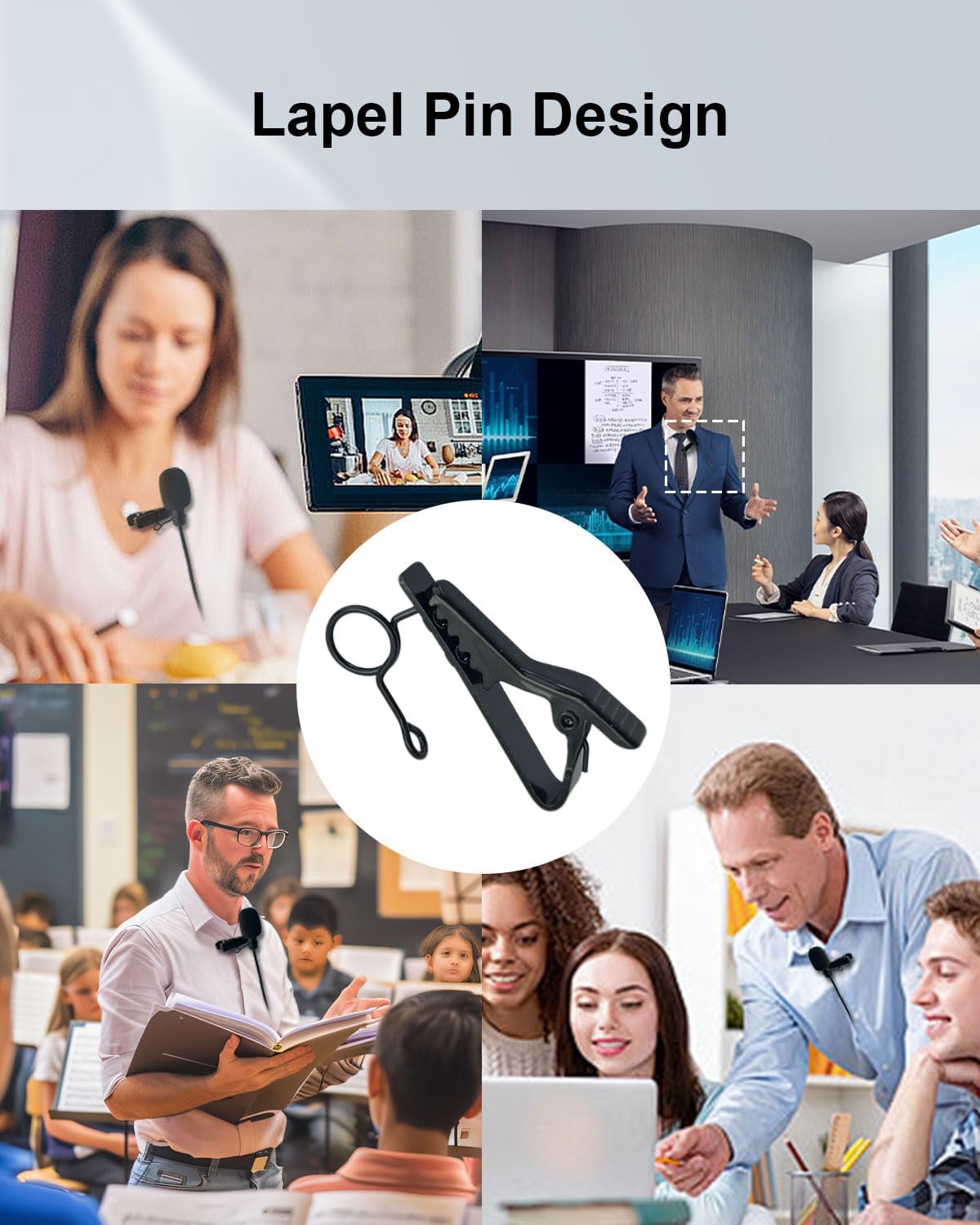 Thumbnail 3 de SEYUGOPTI TA4F Lavalier Mikrofon (Mini-XLR, revers) für Shure Wireless Sender – unidirektionales Kondensator-Mic, 1,5 m Kabel