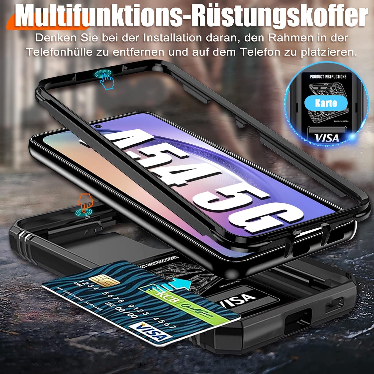 Thumbnail 3 de Giyer Cover Galaxy A54 5G, antiurto