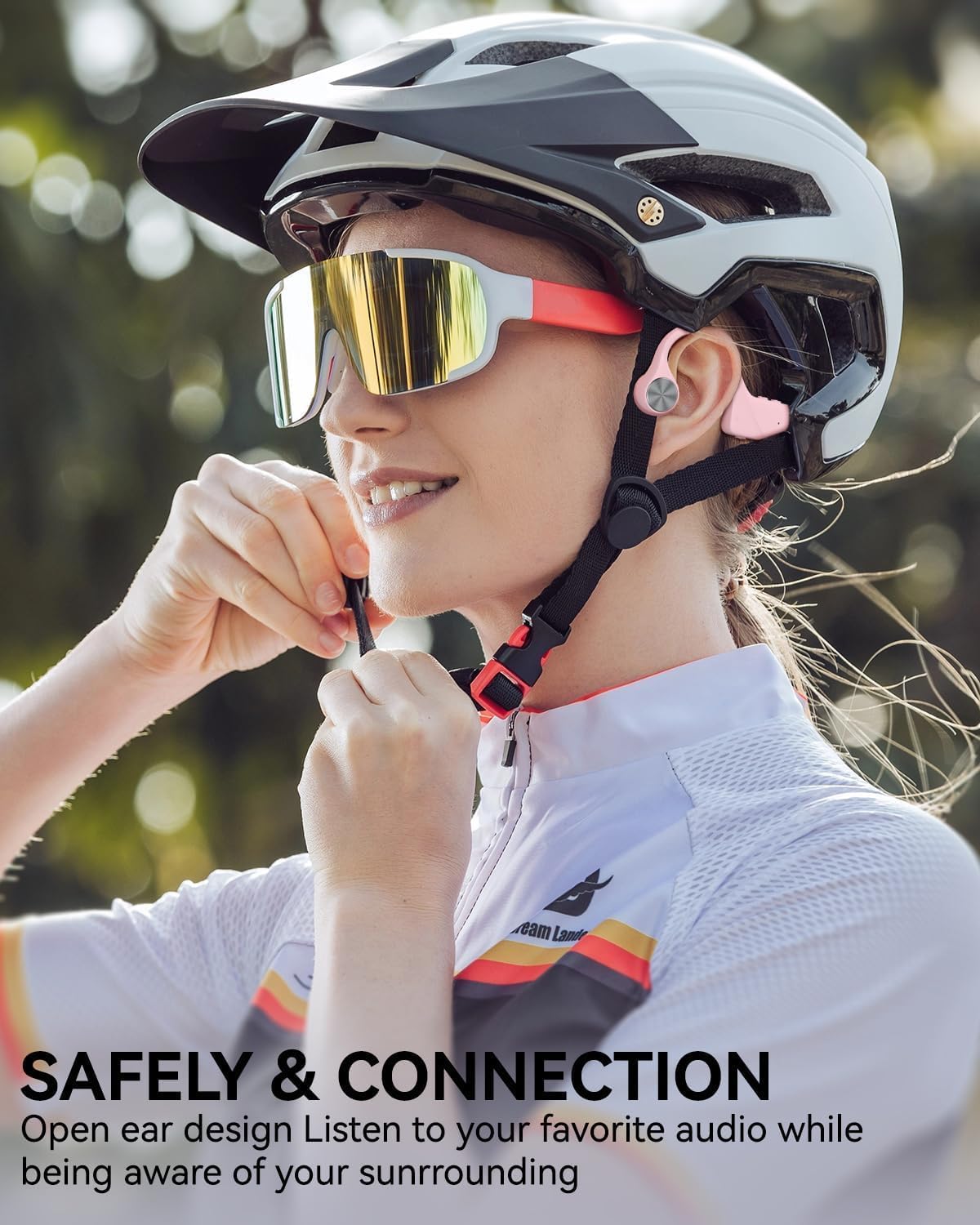 Thumbnail 2 de SANOTO Cuffie a conduzione ossea Open Ear Bluetooth 5.3, IPX5 wireless per sport