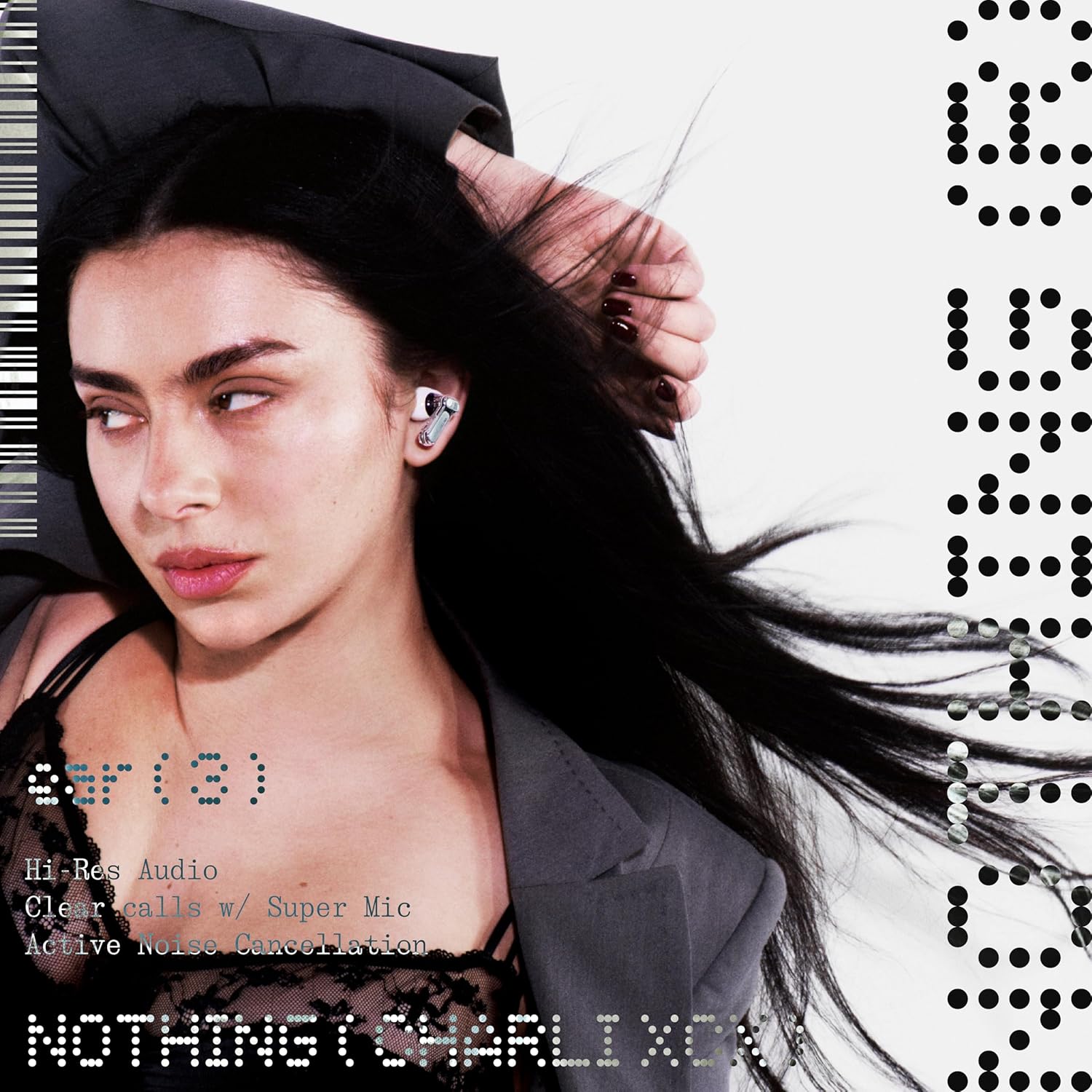 Detalle 2 de Nothing Ear (3) 45dB ANC Wireless Earbuds