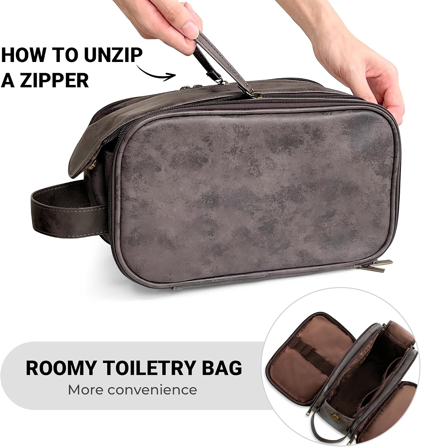 Thumbnail 4 de Elviros Toiletry Bag Large 12"
