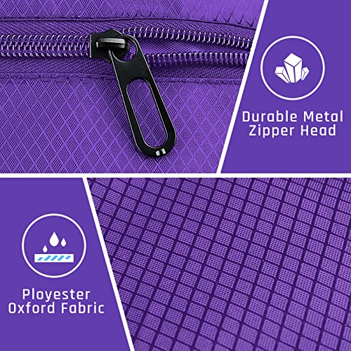 Thumbnail 5 de CHEPULA Drawstring Gym Bag, Large Purple Waterproof Sports Backpack