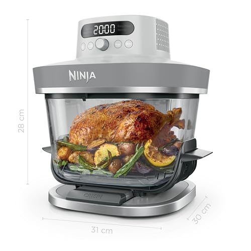 Thumbnail 2 de Ninja CRISPi PRO XL Glas-Heißluftfritteuse (Air-Fryer) Weiß AS090EUWH – 5,7 L, PFAS-frei