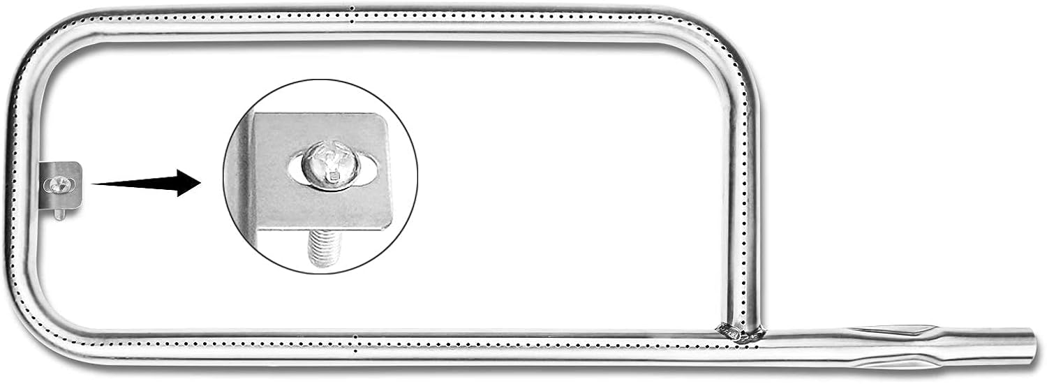 Detalle de Uniflasy 41862 Brenner Ersatzteile für Weber Q200/Q220/Q2000/Q2200 – 52 cm, 304 Edelstahl