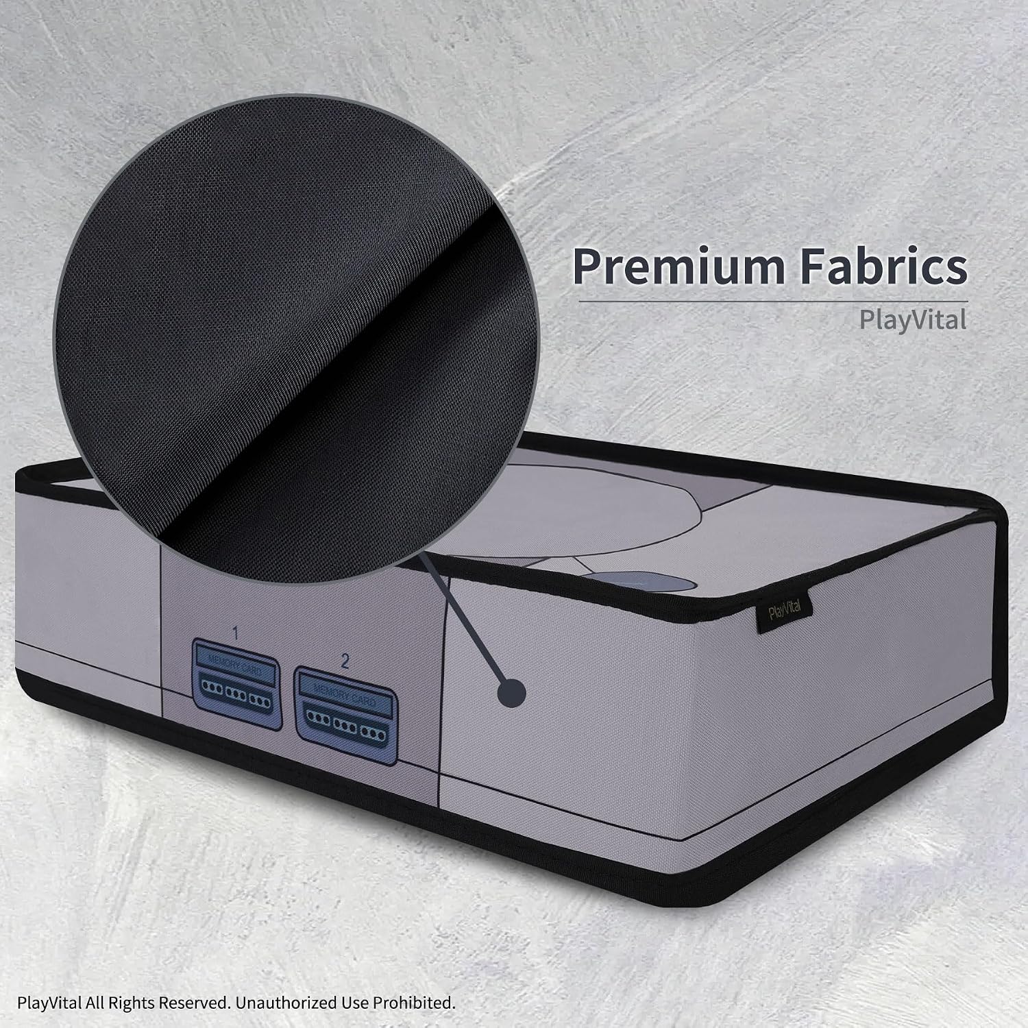 Detalle 1 de PlayVital PS5 dust cover sleeve