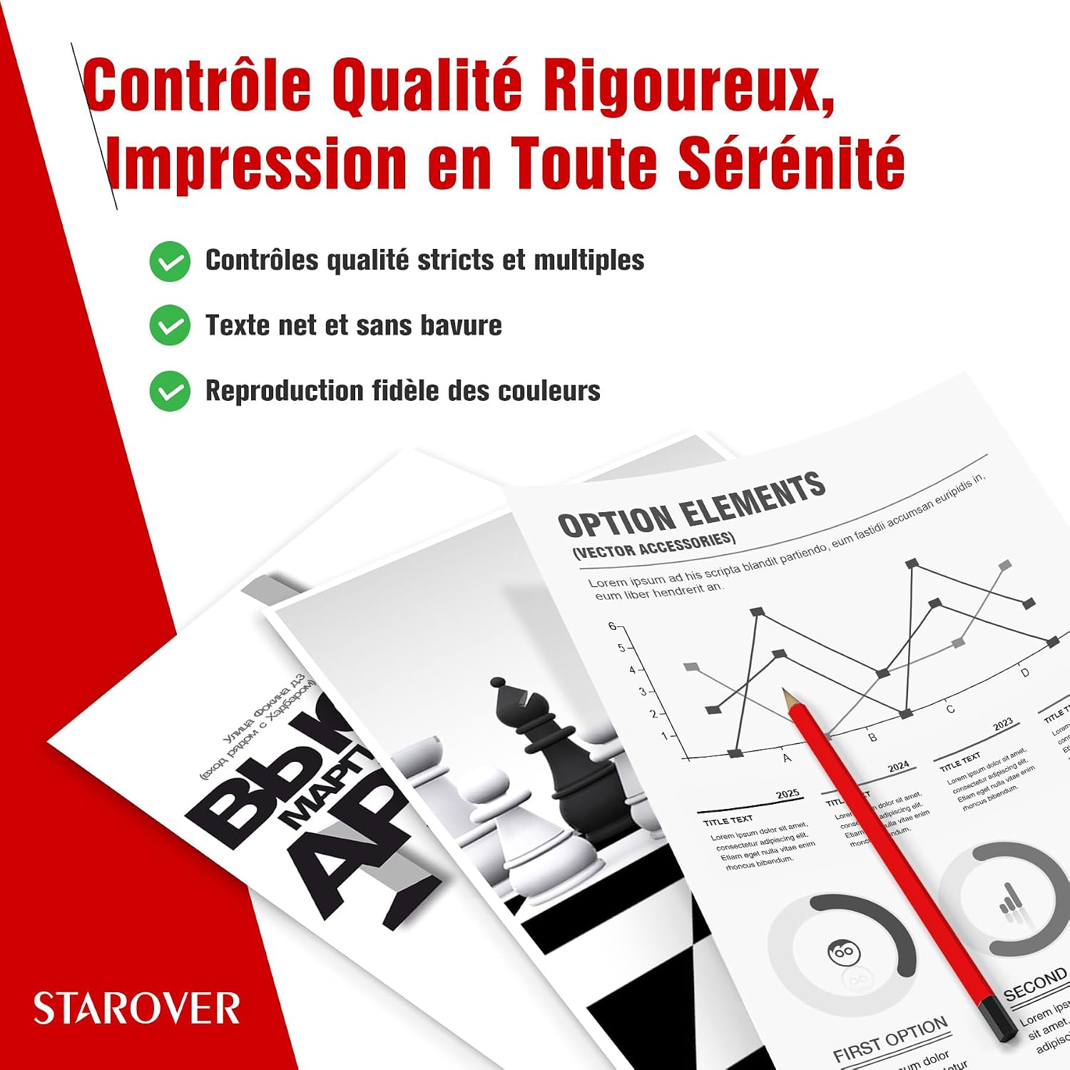 Detalle de Cartouches d'encre PG-540XL Noir STAROVER compatibles Canon – lot de 2 (540XL)