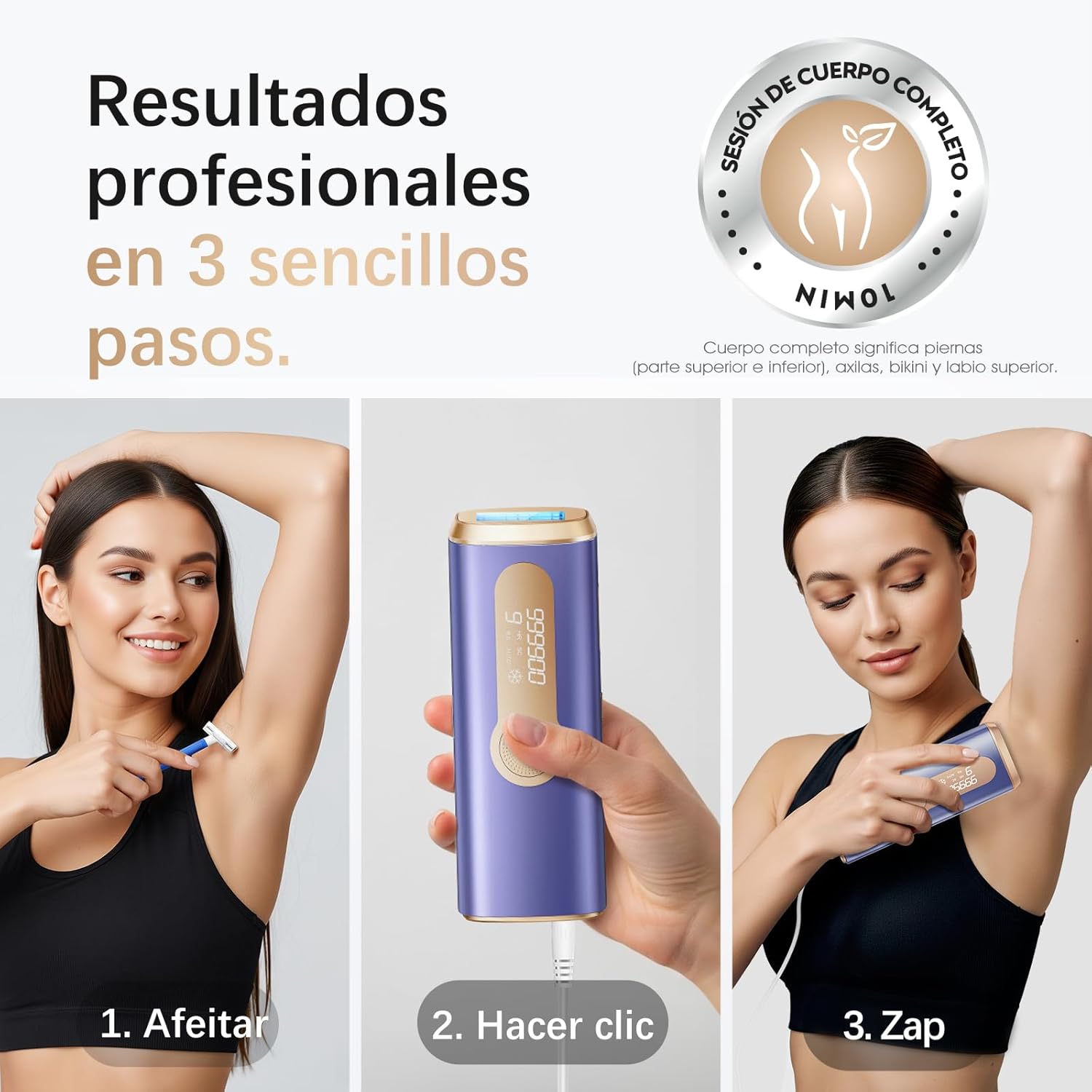 Thumbnail 5 de Haarlosy Depiladora IPL LC N1206 999900 flashes