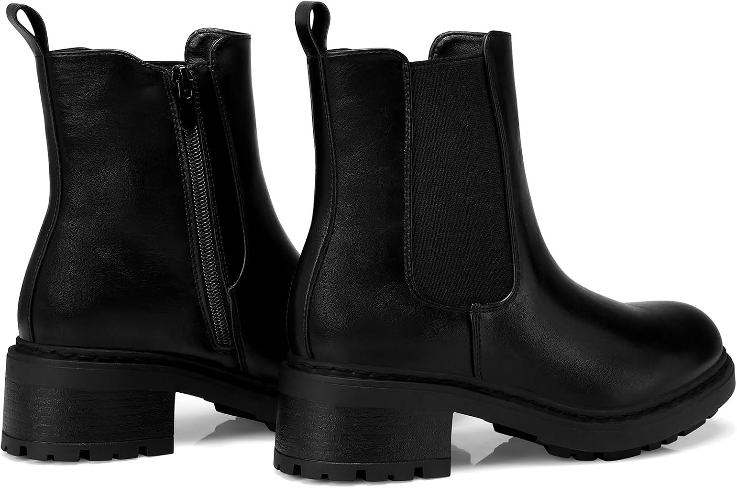 Detalle 2 de SHIBEVER Chelsea Boots, 1.89-Inch Platform