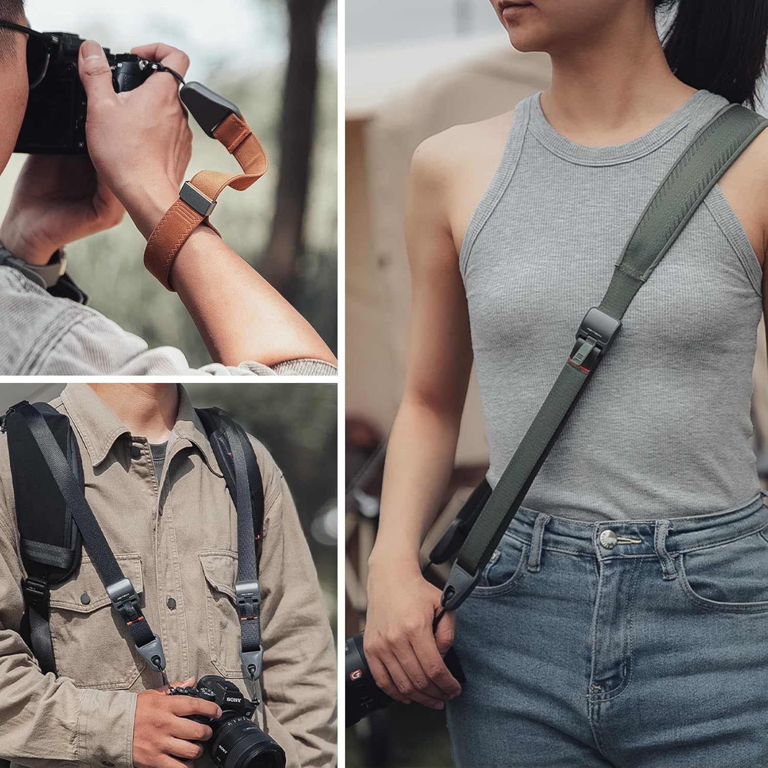 Thumbnail 4 de PGYTECH Camera Shoulder Strap Quick Release Wide - Adjustable 110–152 cm
