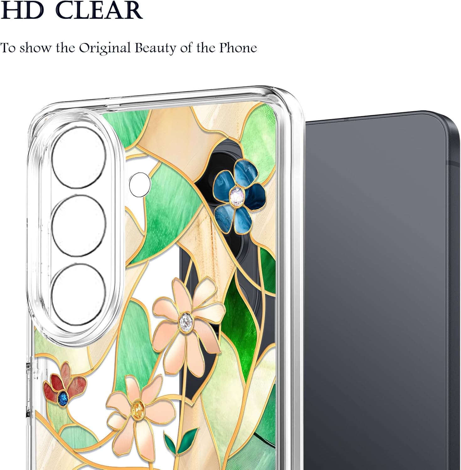 Detalle 1 de Unov Galaxy S25 FE Case Clear Sierra Mountains