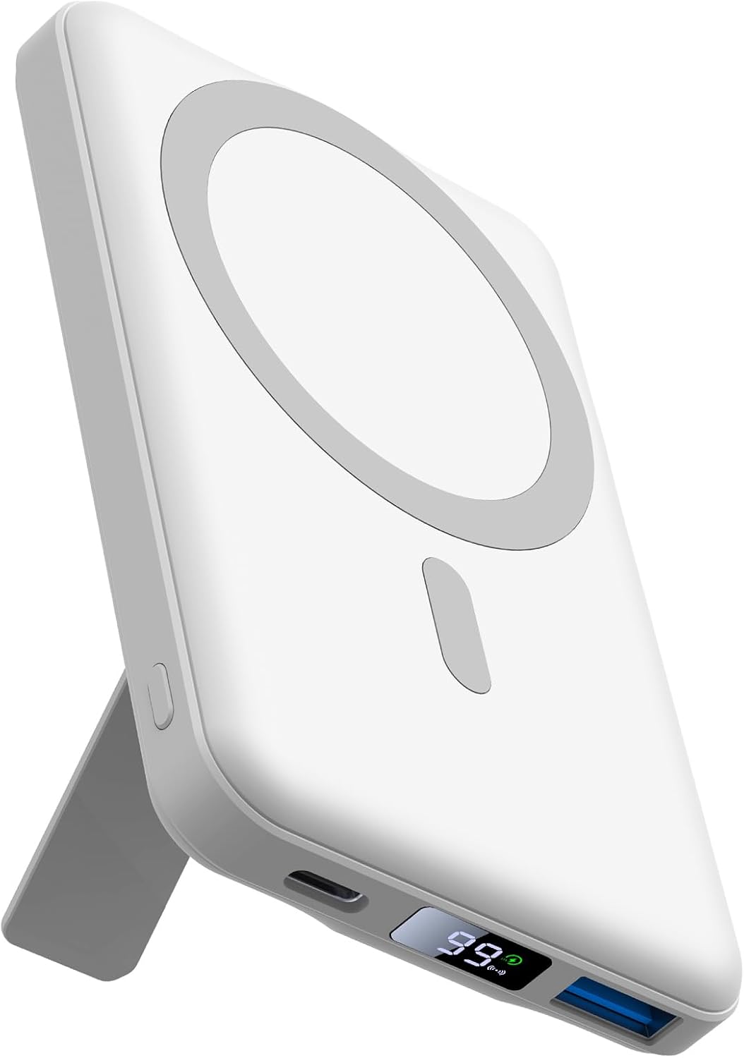 Detalle de AOGUERBE PowerBank MagSafe 10000 mAh magnetico