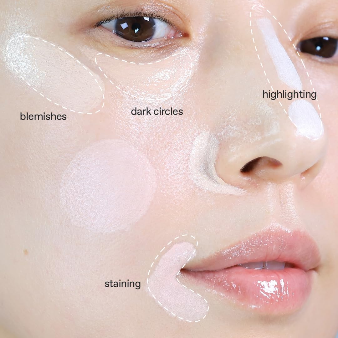 Thumbnail 5 de Glow Not Dry Concealer #Light #Rosiysalmon (Dual-Ended) — full-coverage under-eye & blemish coverage