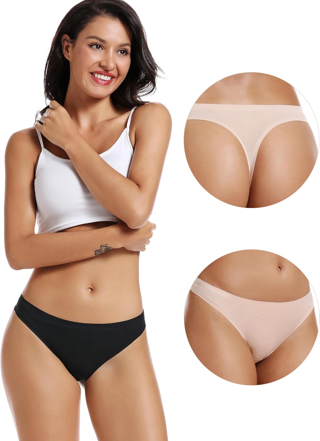 Thumbnail 3 de voenxe Women's Invisible Panties, 5-Pack